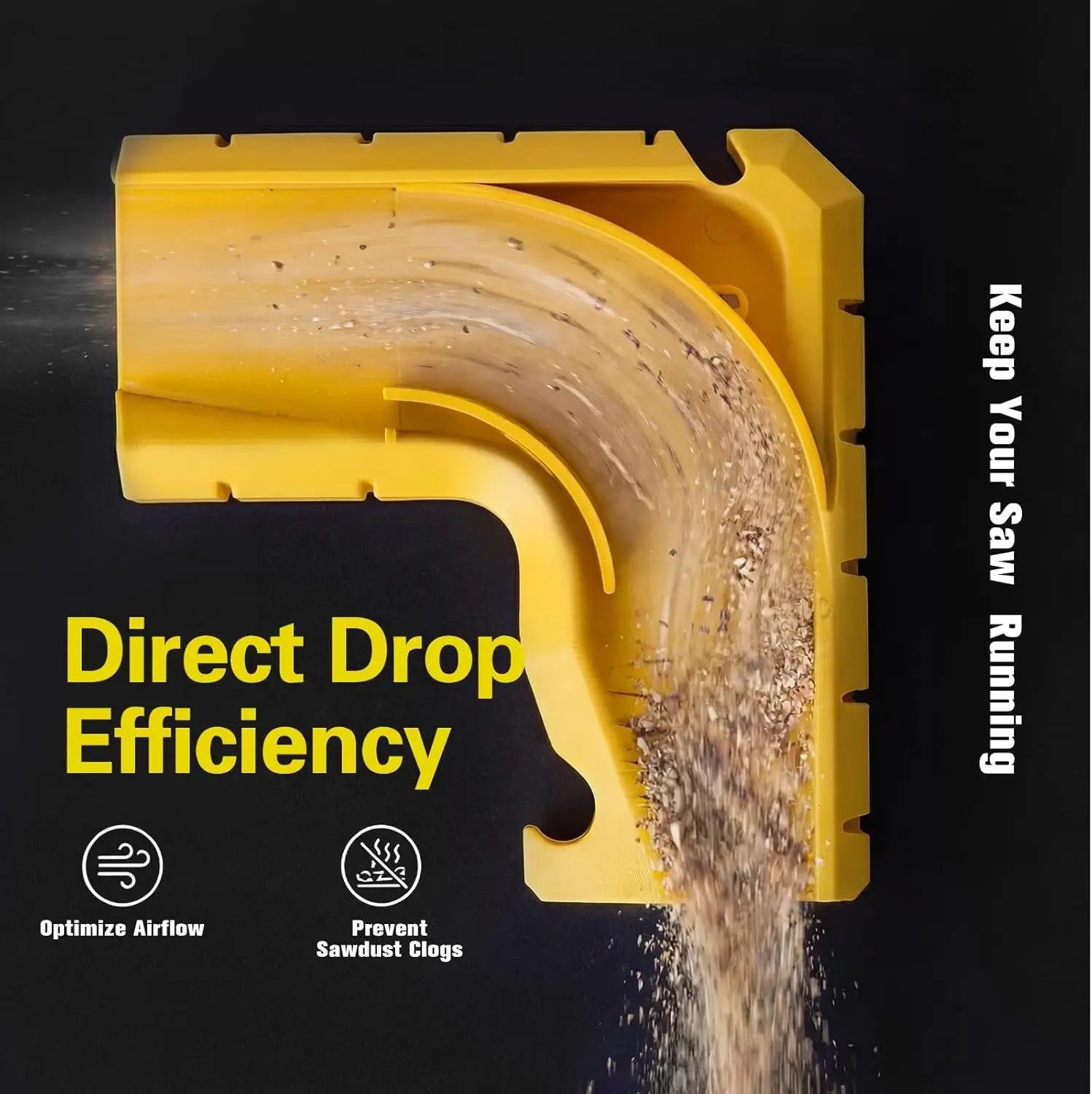 Bevis Quick-Clean Sawdust Adapter
