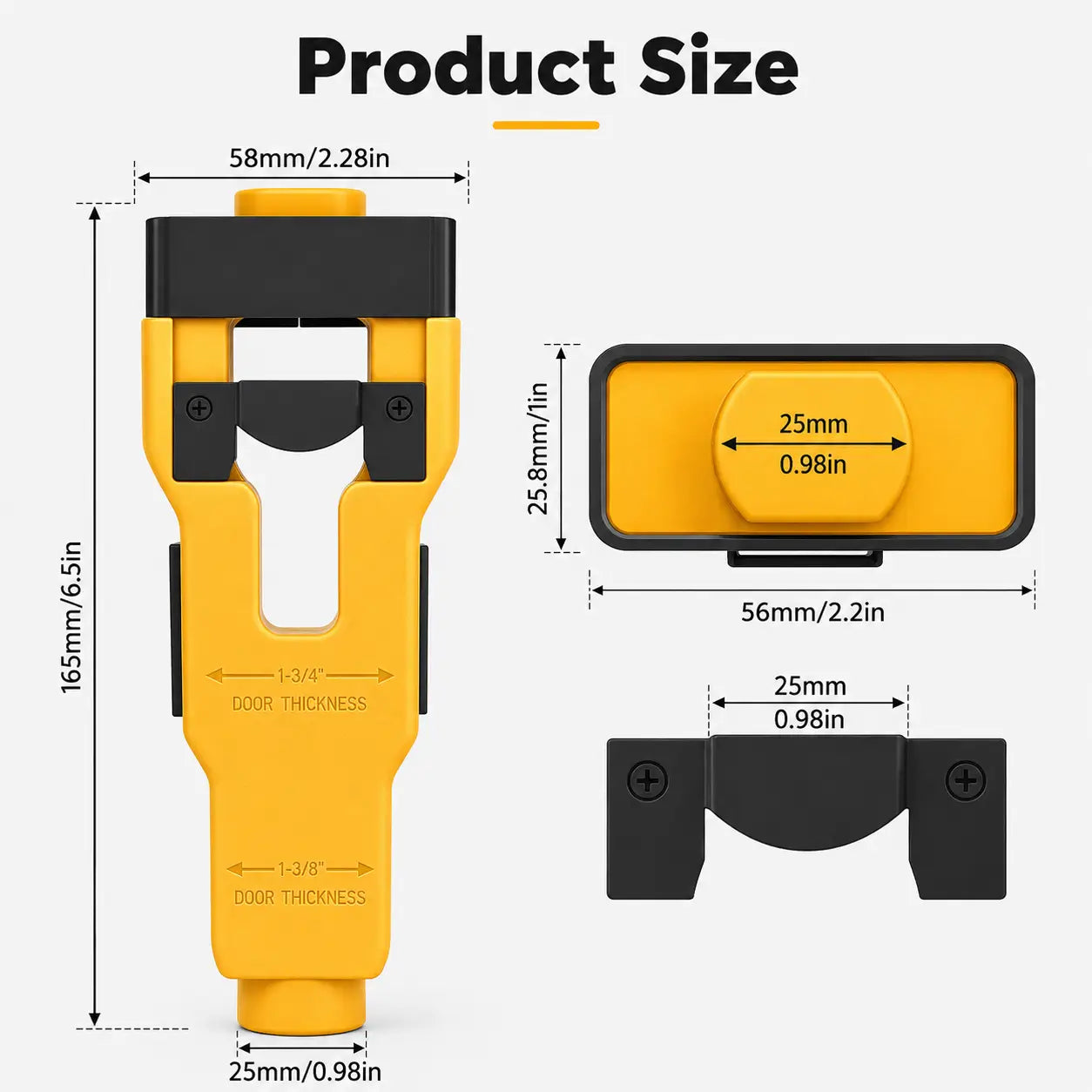 Bevis Precision Door Latch Mortise Tool