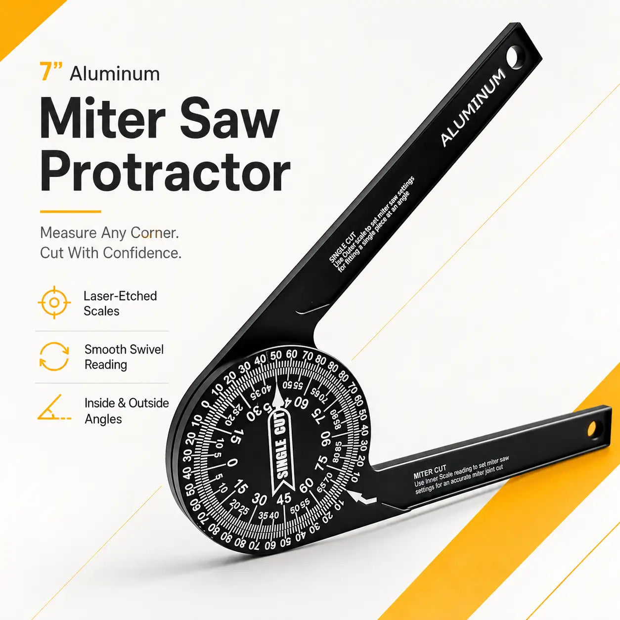 Bevis TrueAngle Miter Saw Protractor