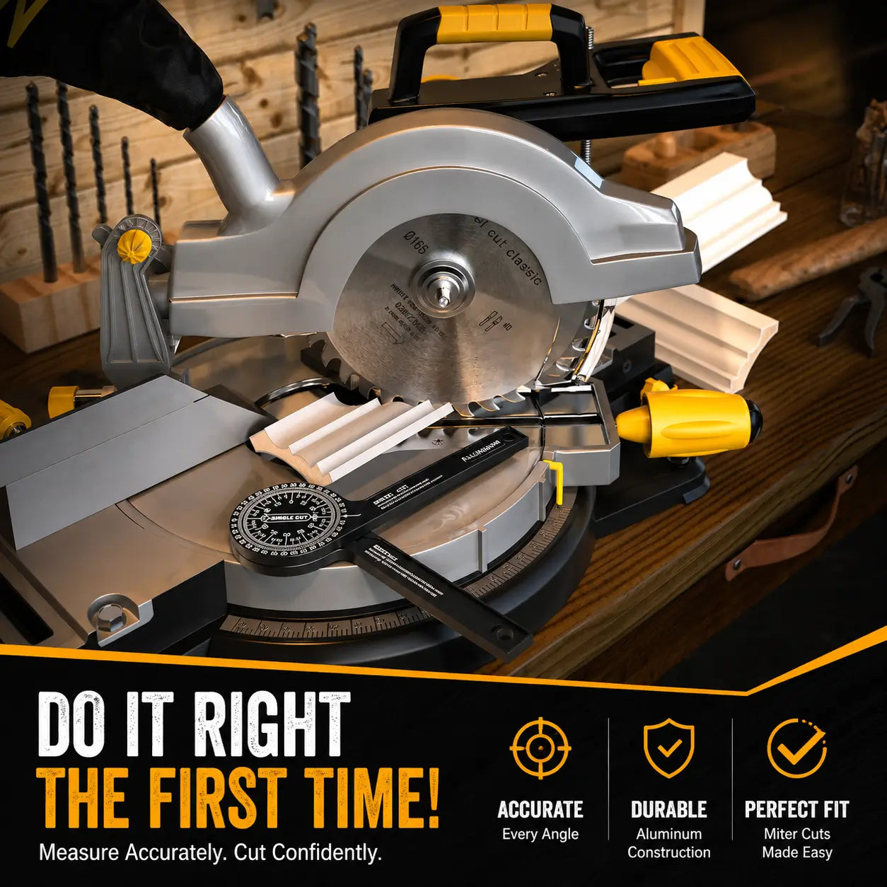 Bevis TrueAngle Miter Saw Protractor
